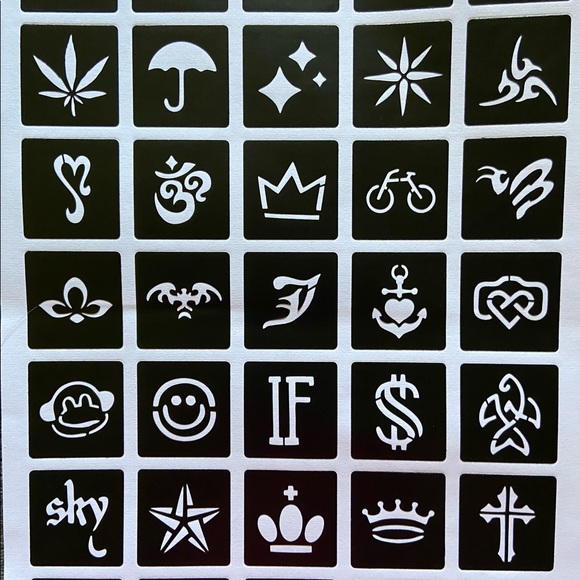 COPY - Fun Party Sparkle Home Tattoos - Picture 3 of 7